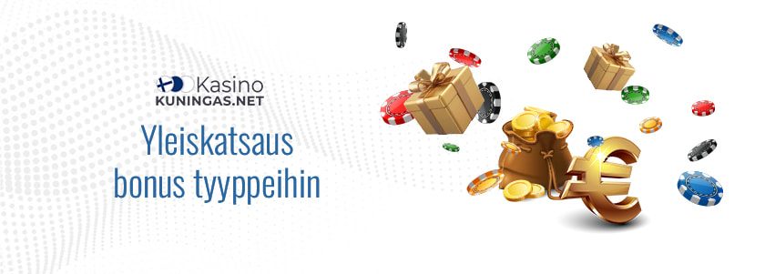 Yleiskatsaus bonus tyyppeihin