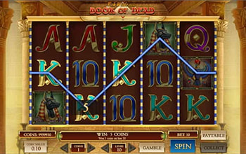 Book of Dead ruudukko