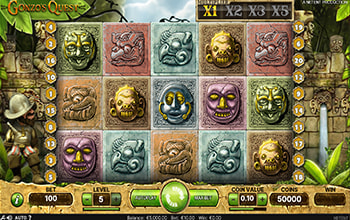 Gonzo’s Quest ruudukko