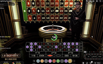 Lightning Roulette peli 1