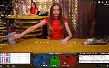 Live baccarat-pöytä 2