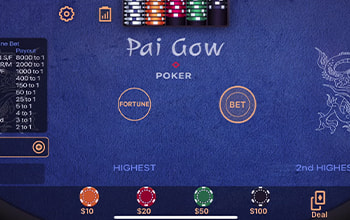 Live Pai Gow -pöytä 4