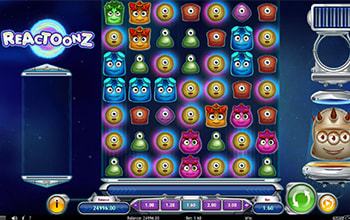 Reactoonz bonuspeli