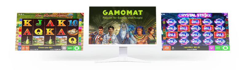 Gamomat Kasino-ohjelmisto.